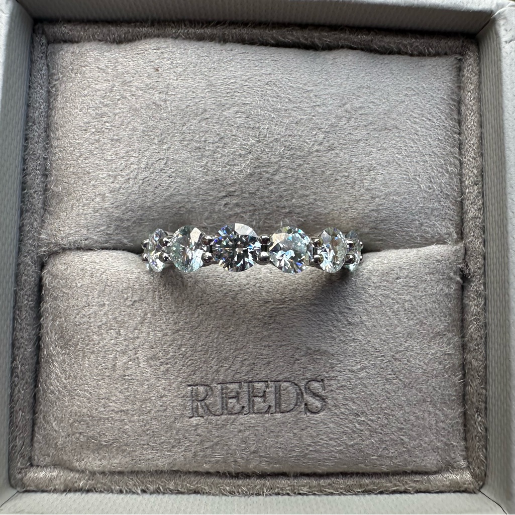 4 Ct Moisinite Band